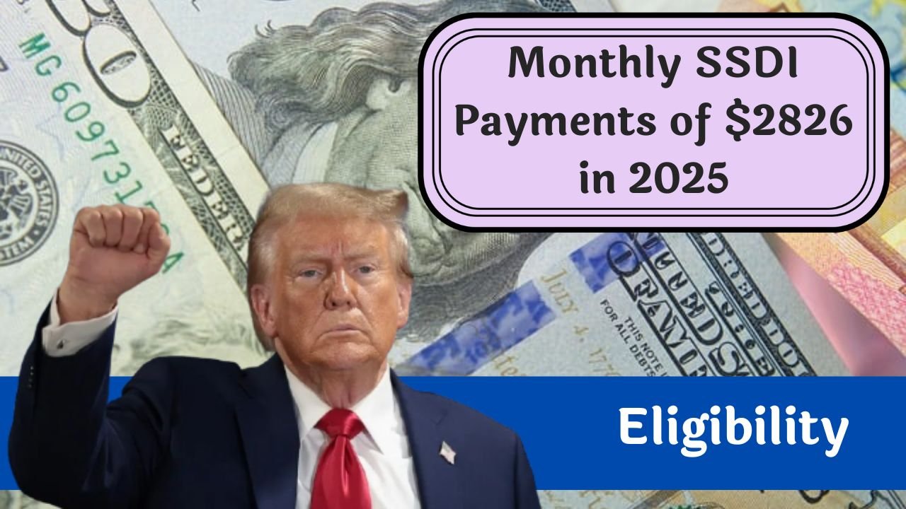 Monthly SSDI Payments of 2826 in 2025 Payment Schedule and